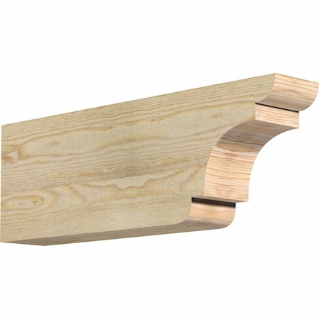 Ekena Millwork New Brighton Rough Sawn Rafter Tail, Douglas Fir, 4"W x 8"H x 24"L RFT04X08X24NEB00RDF